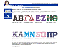 Tablet Screenshot of greekly.com